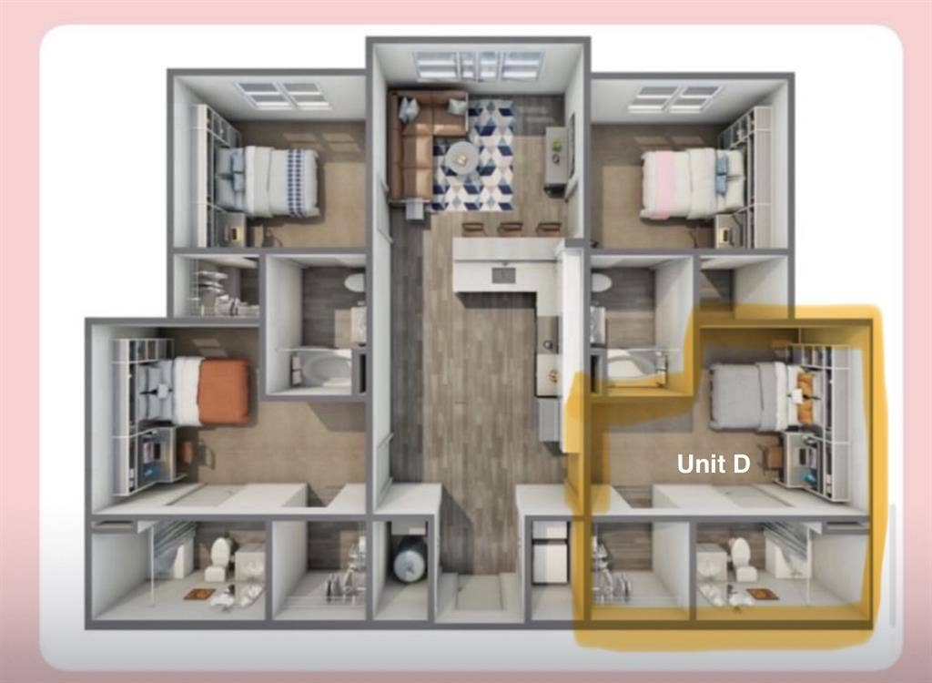 Sublease Rush Student Living (UNCC)