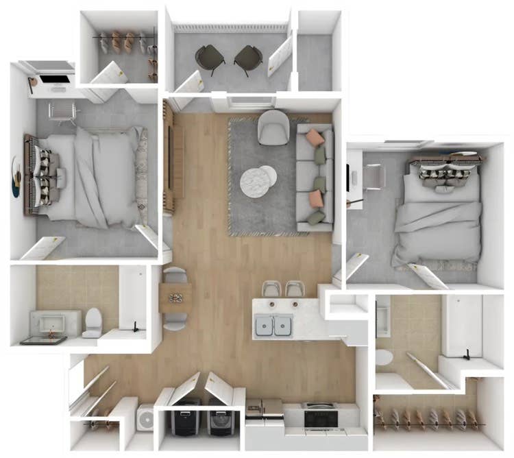 Azul Apartment Two Bedroom Capri