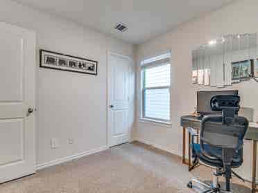2 bedrooms and a private bath