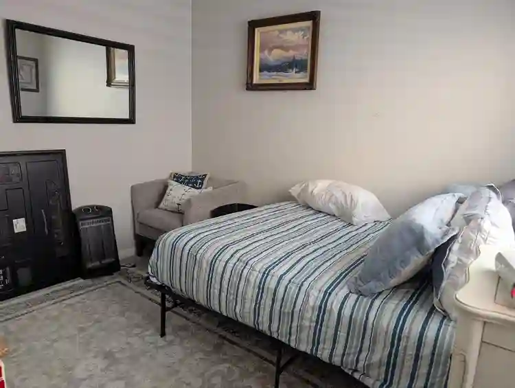 Fully furnished bedroom