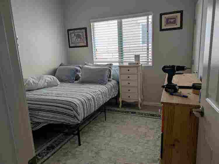 Fully furnished bedroom