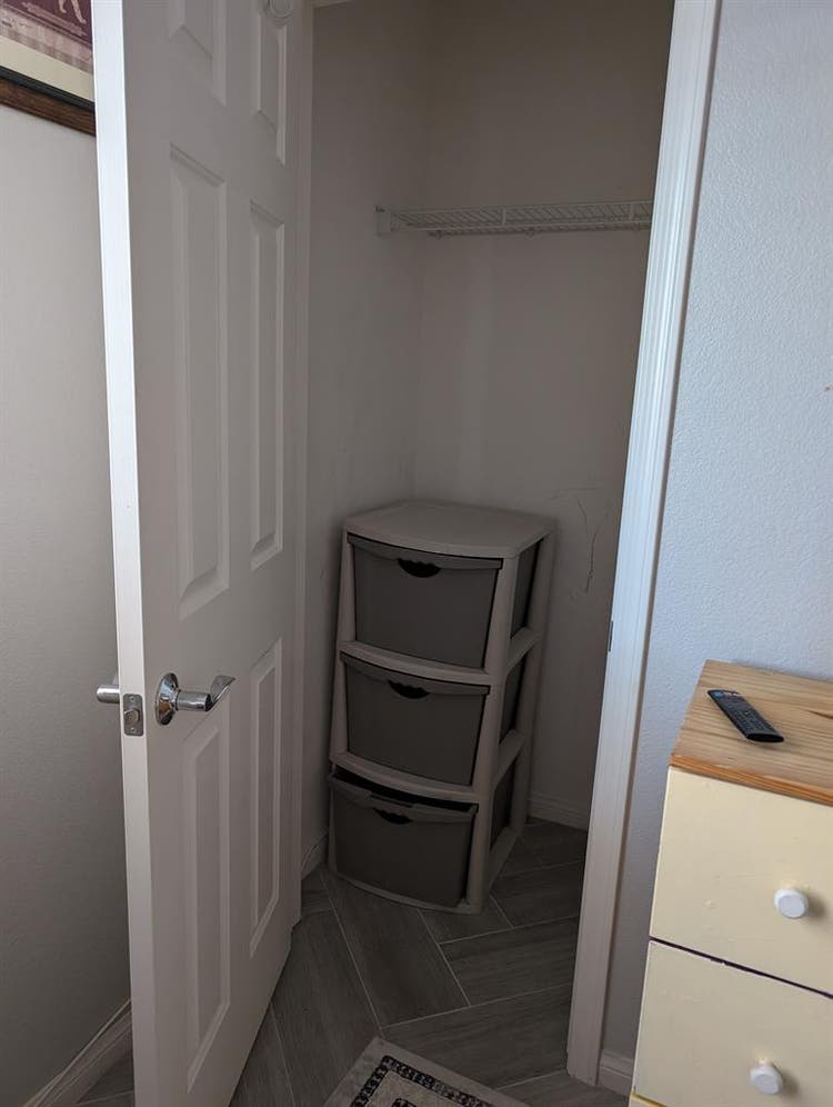 Fully furnished bedroom