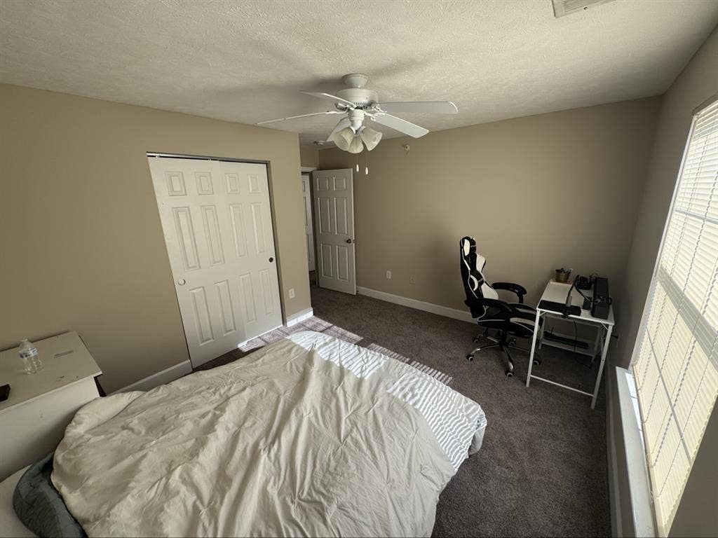 bedroom with private bathroom