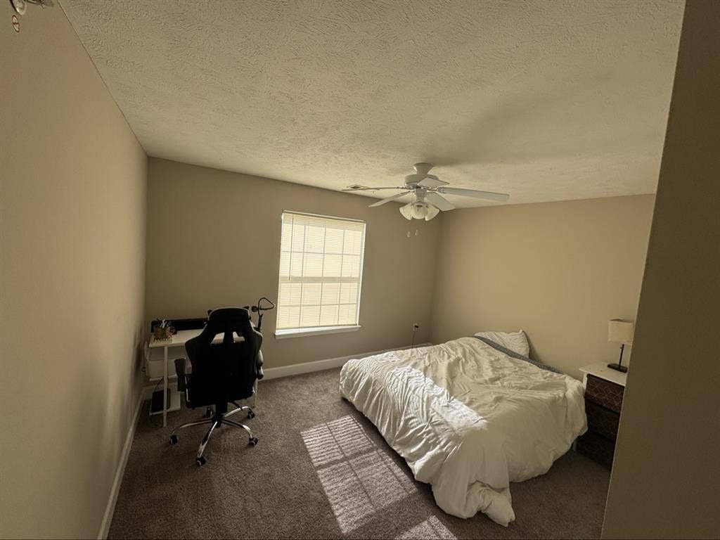 bedroom with private bathroom