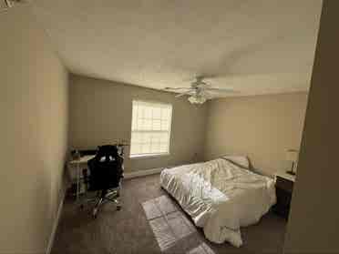bedroom with private bathroom