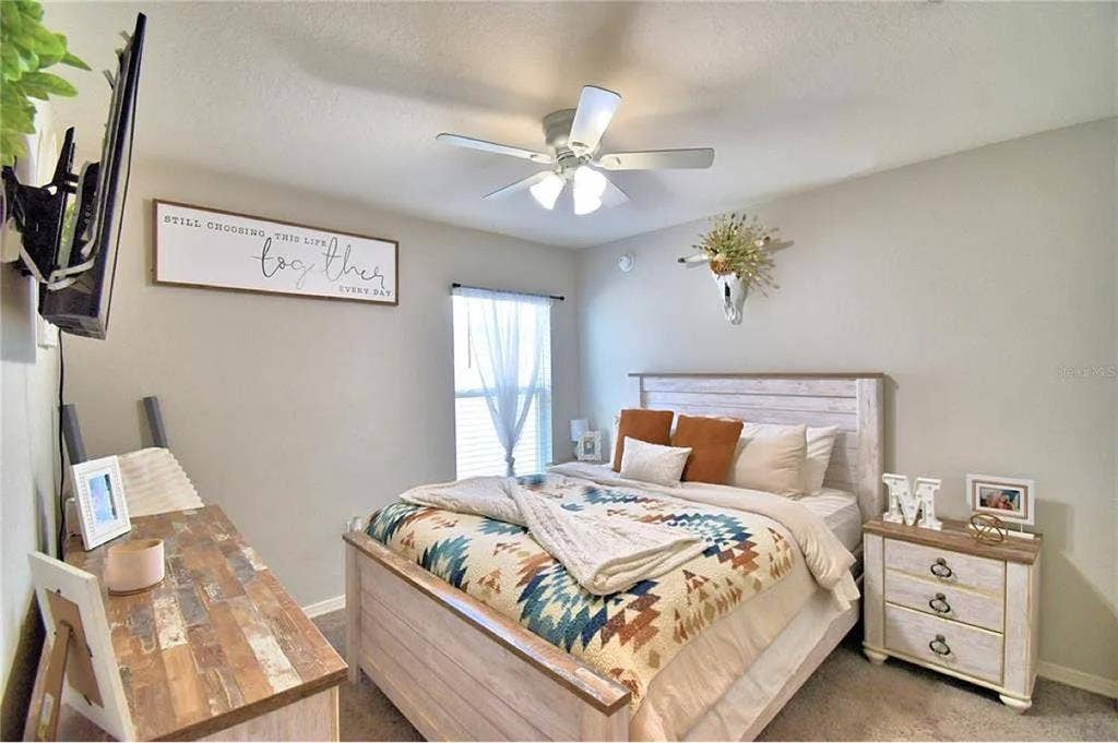 BEDROOM IN HOME WITH POOL!