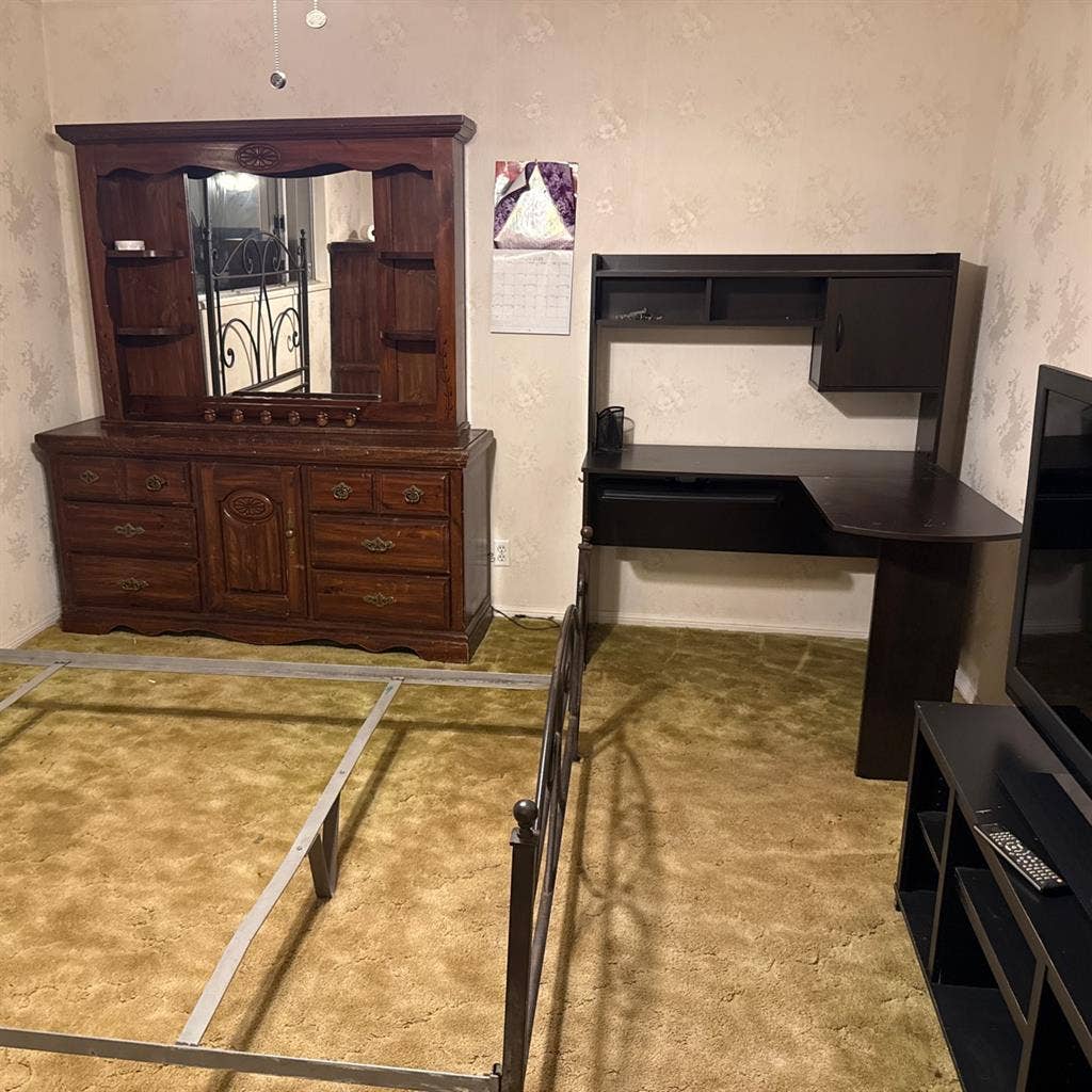 Spare bedroom $ per month rent.