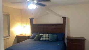 Furnished bedroom California king