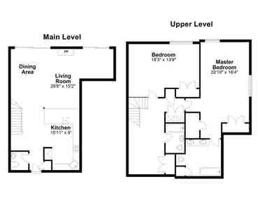 Large Bedroom Available|2 Story Apt