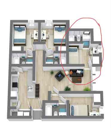 Sublease  SHSU off campus room