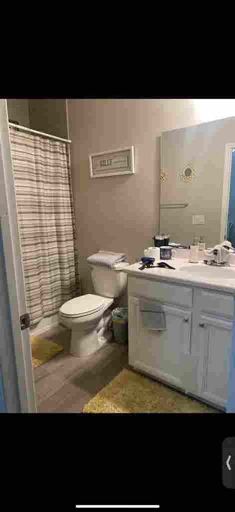 Spacious bedroom with private bath