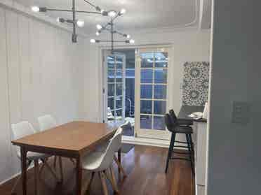 Furnished room with pool. $ week