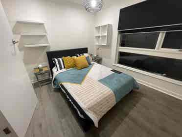 Furnished room with pool. $ week