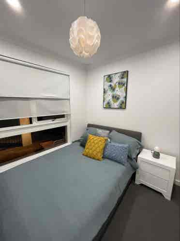 Furnished room with pool. $ week
