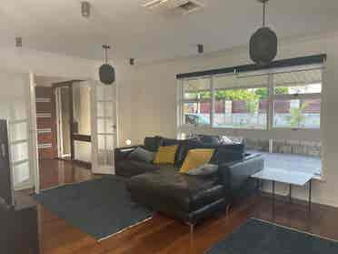Furnished room with pool. $ week
