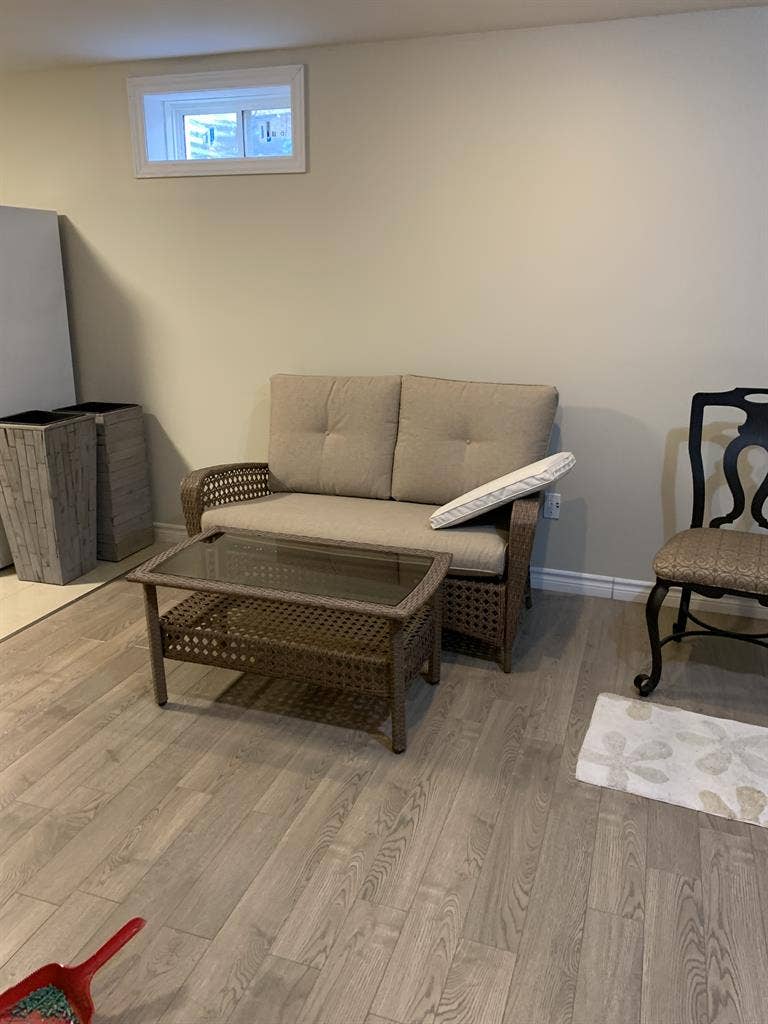 legal basement with 2 bedroom