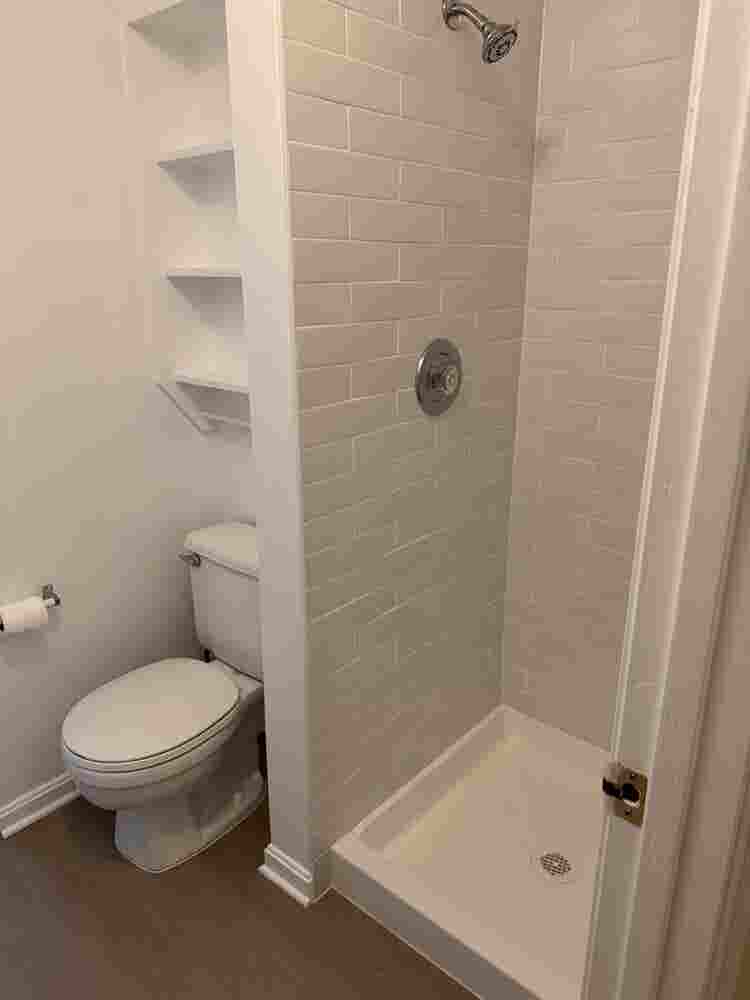 Basement in townhouse