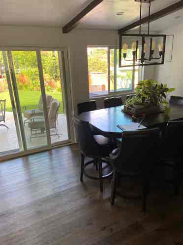 One bedroom furnished