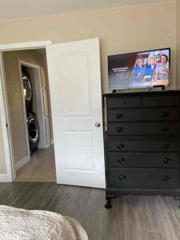 One bedroom furnished