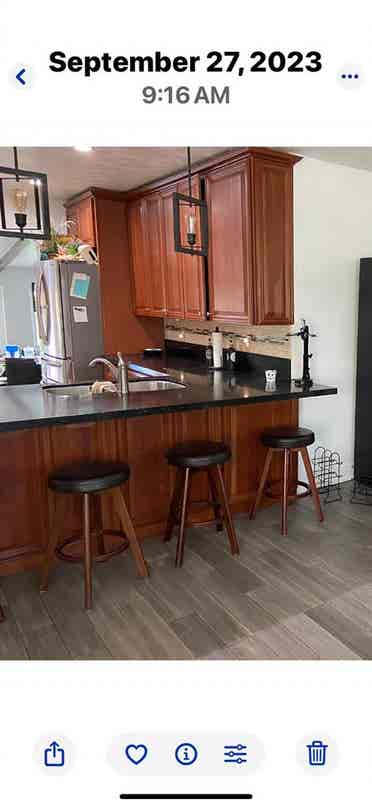One bedroom furnished