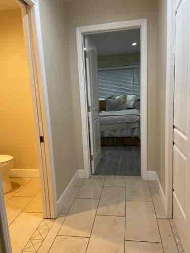 One bedroom furnished