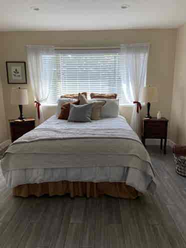 One bedroom furnished