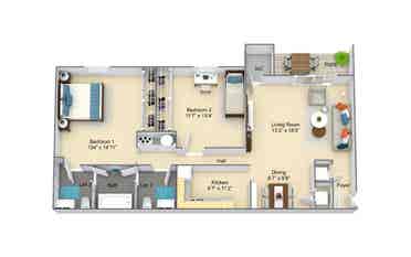 Master Bedroom Sublet