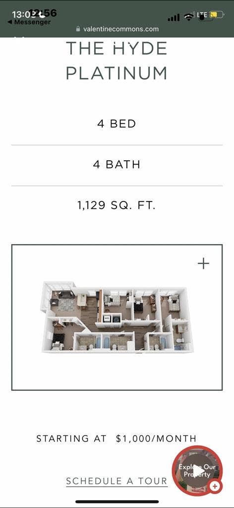 Summer Sublease