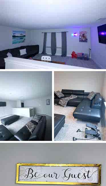 Fully furnished large room