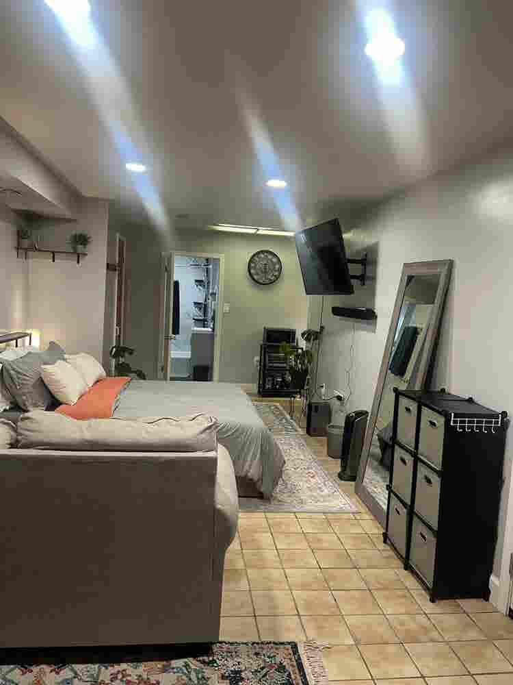 Furnished basement for rent