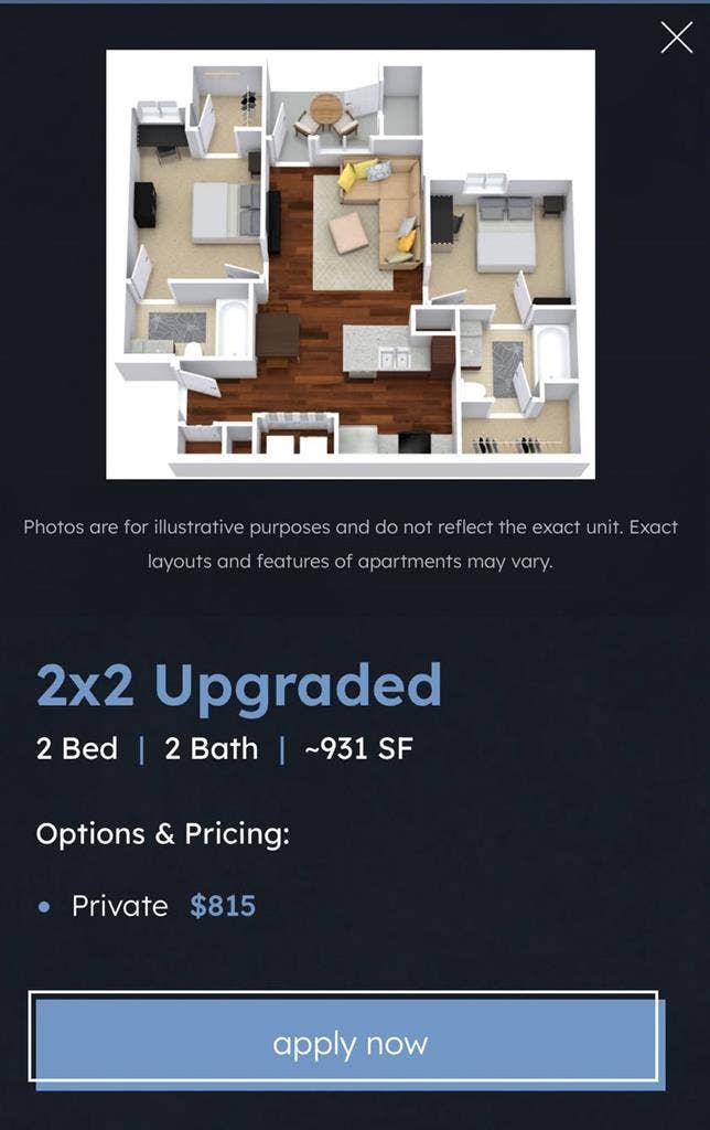 Need Roommate: Two Person Apartment