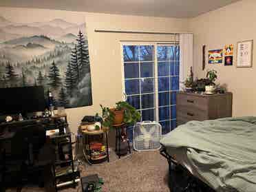 Private room for rent