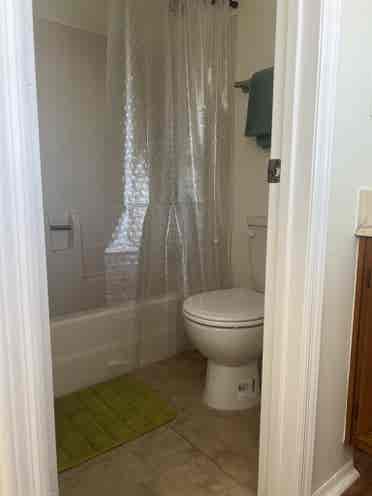 Bedroom with private bathroom.