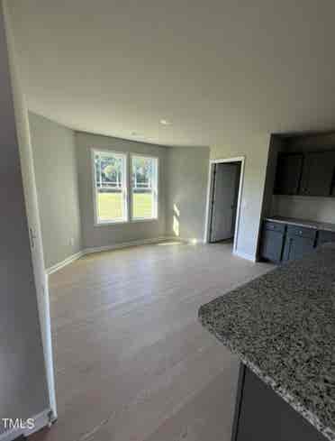 Bedroom in a new house