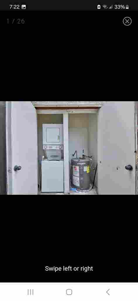 Condo is available for rent. b