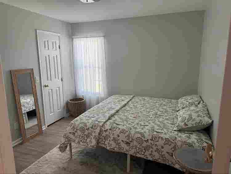 Large room with long size bed