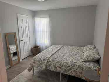 Large room with long size bed