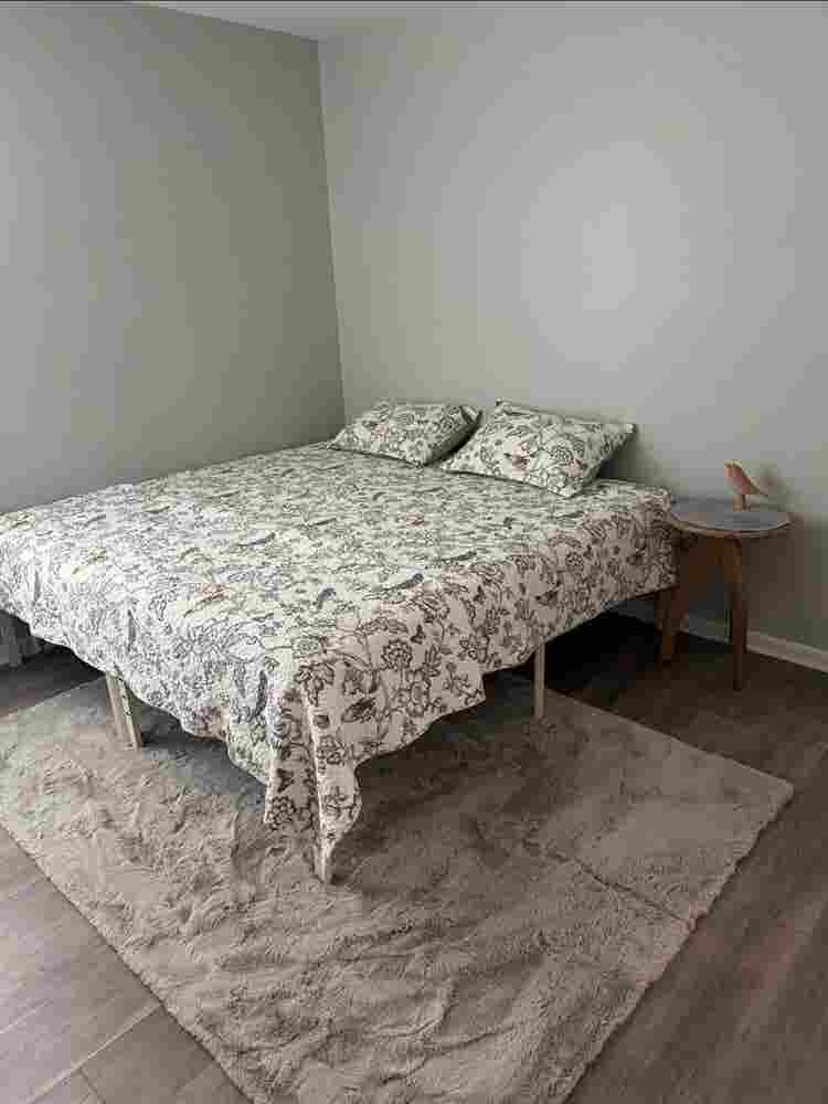 Large room with long size bed