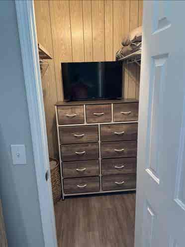 Large room with long size bed