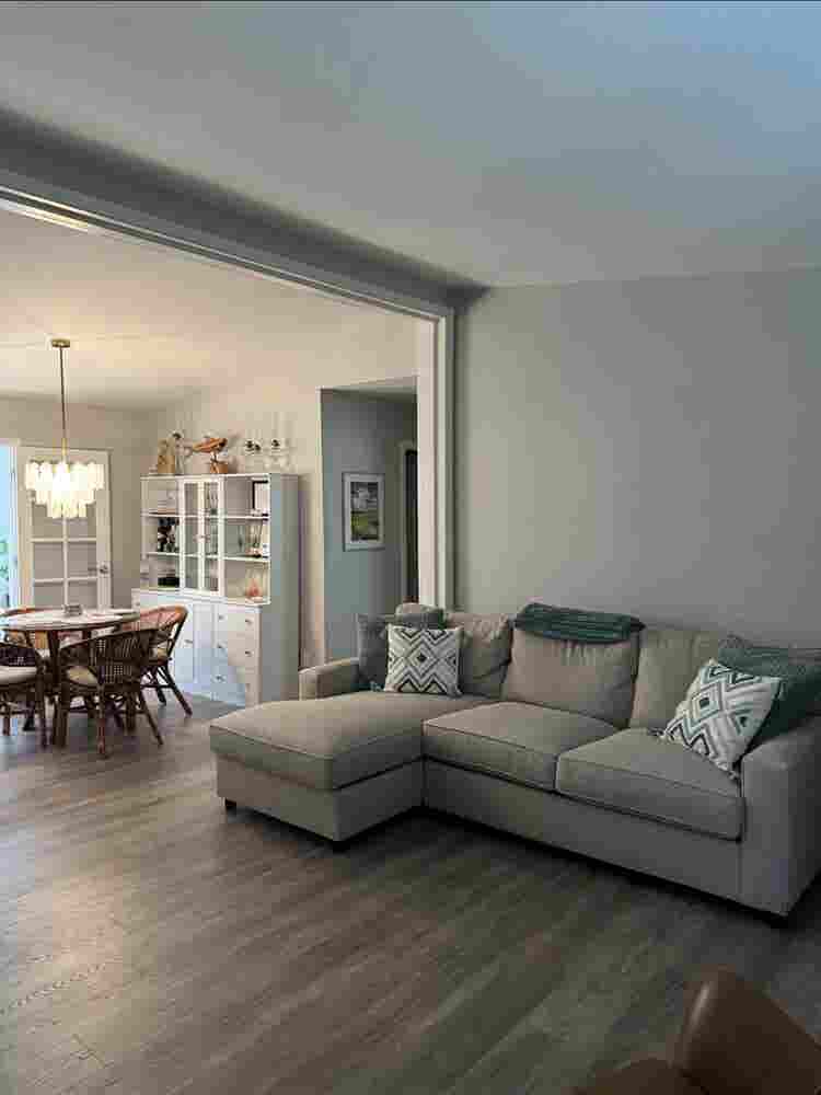 Large room with long size bed
