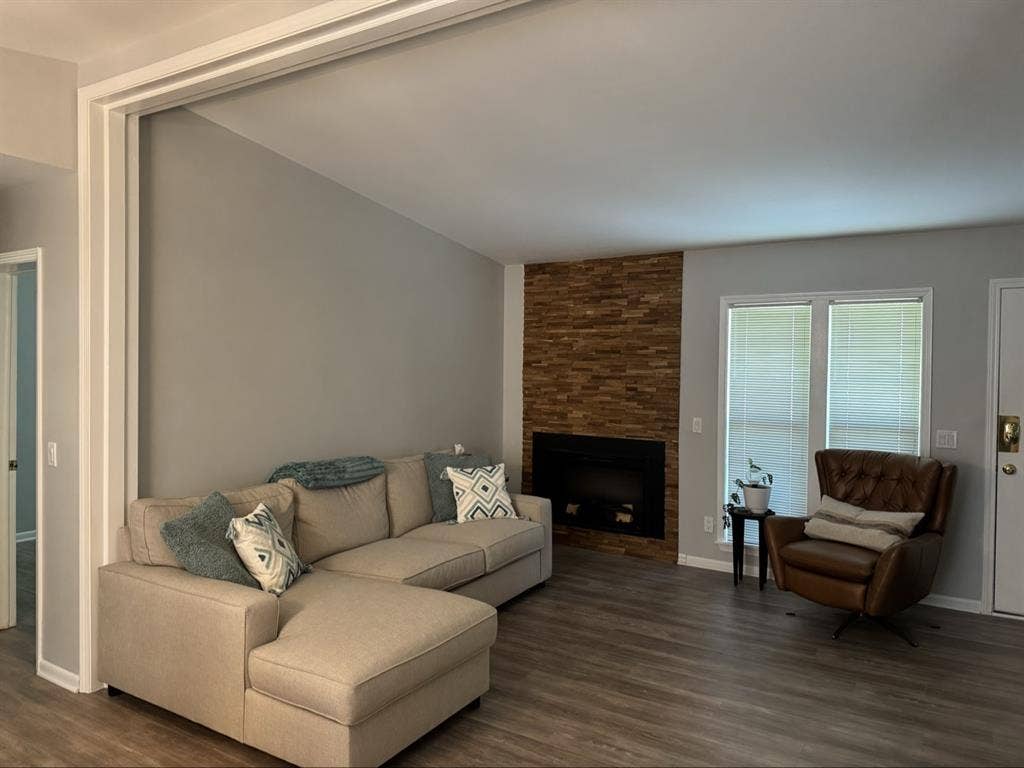 Large room with long size bed