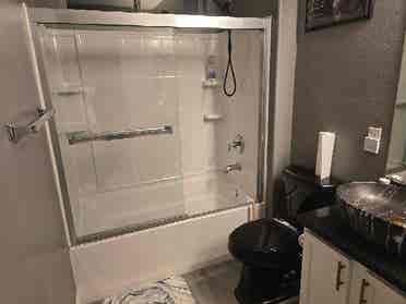 Furnished room for rent.