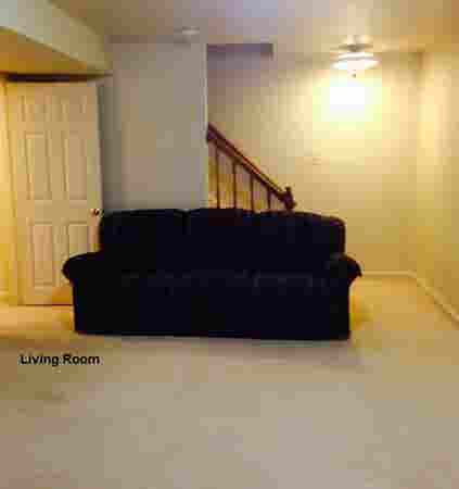 Basement has own entrance, laundry.