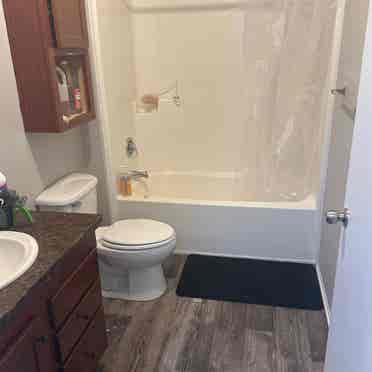 Spacious for a queen bed