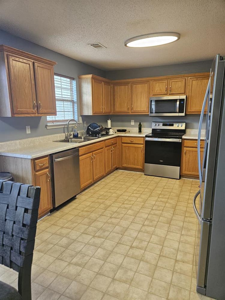 One bedroom, private full bathroom
