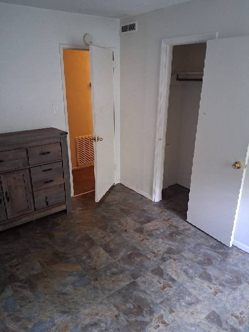 Single room ready for move in.