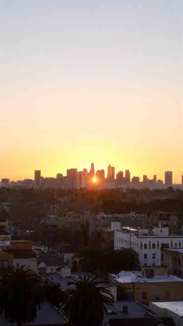 Breathtaking view in the central LA