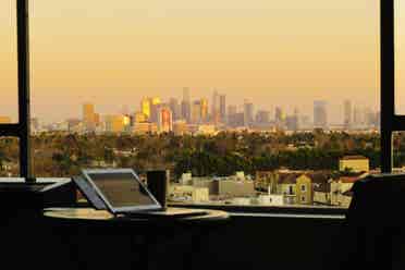 Breathtaking view in the central LA