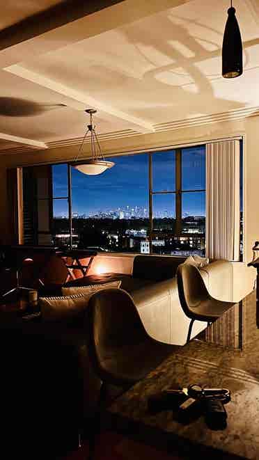 Breathtaking view in the central LA