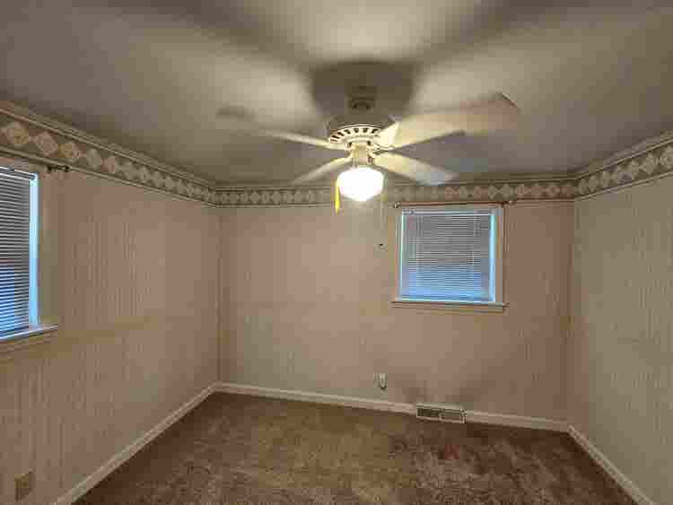 Room without furniture.